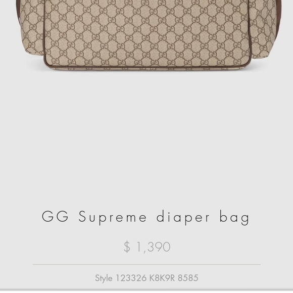 Gucci Diaper Bag